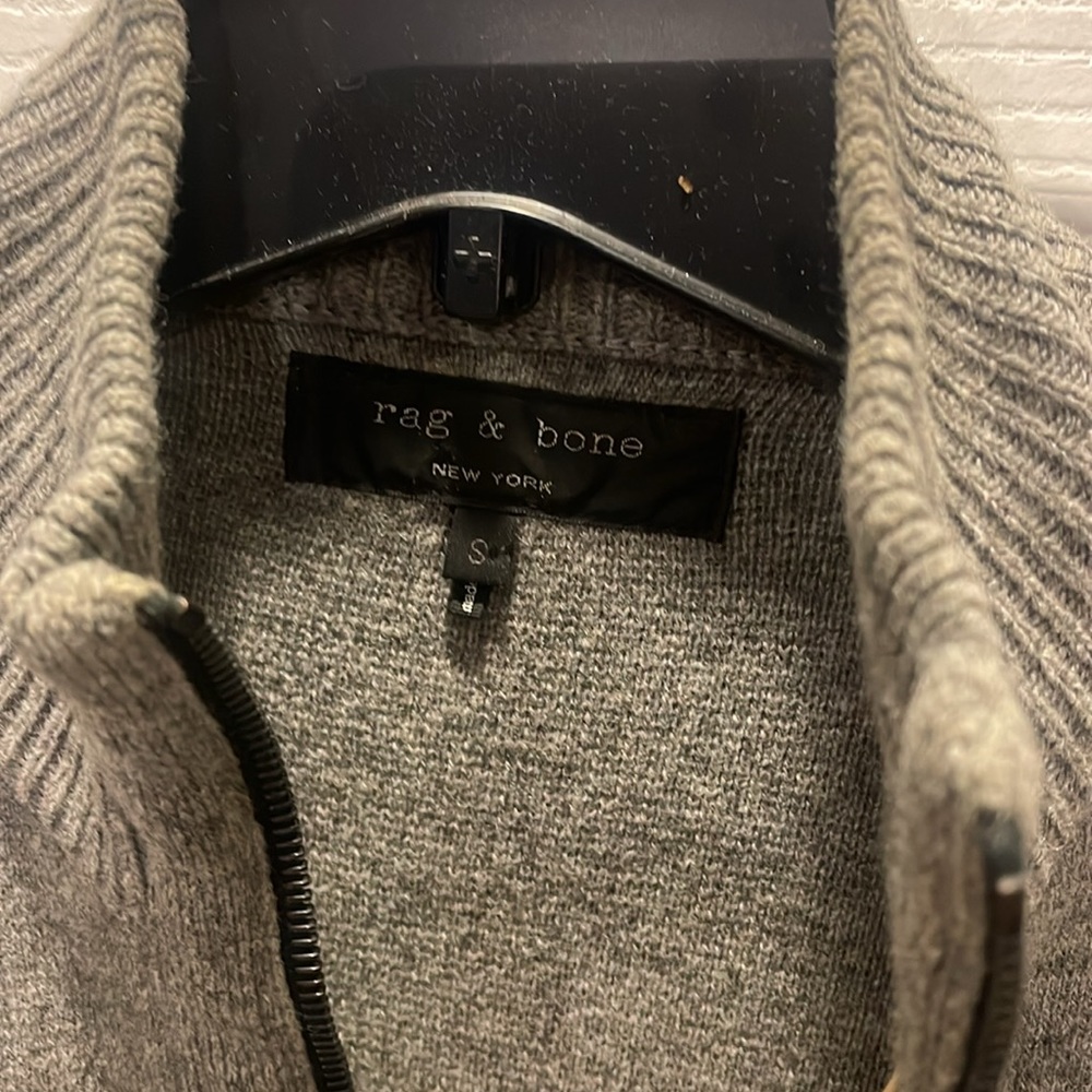Rag & Bone Officer’s chore wool jacket. Size small - Picture 4 of 7